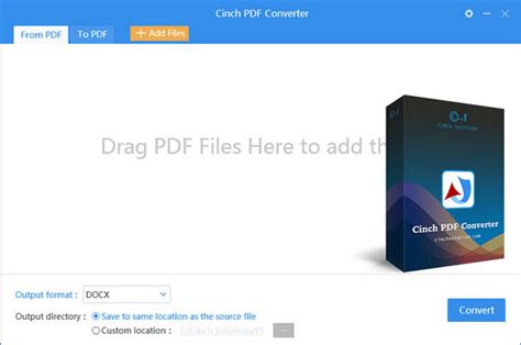 Portable Cinch PDF Converter 1.0